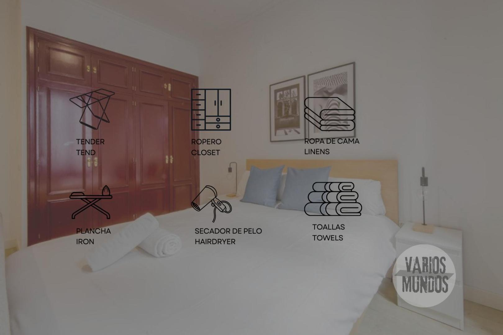 Beautiful Loft Para 3Pax En Huertas-Cortes Madrid Exterior foto
